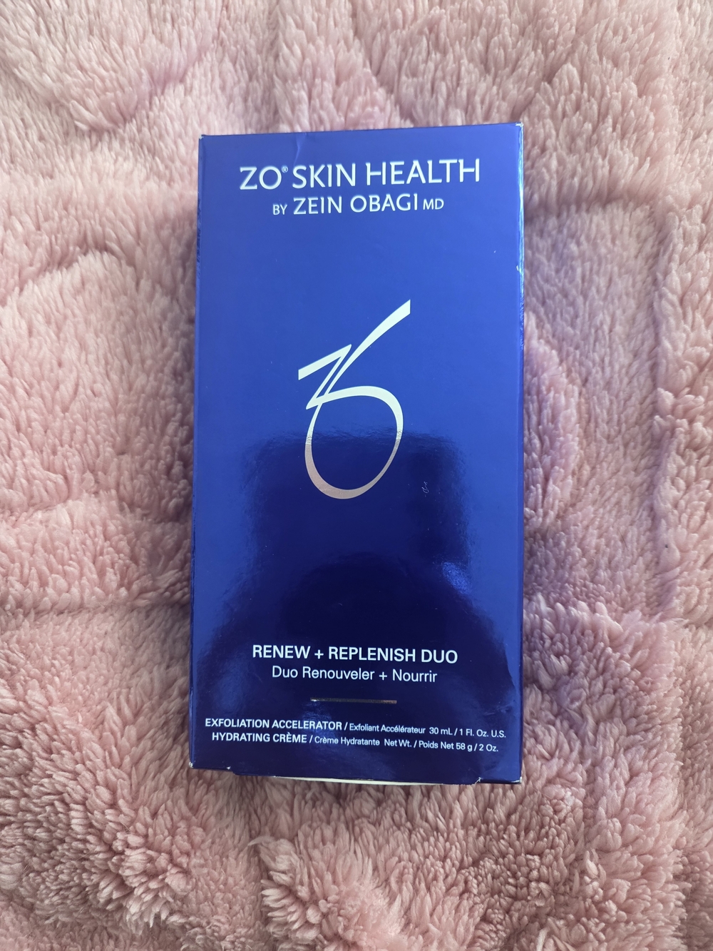 New! ZO Skin Health Renew + Replenish Duo